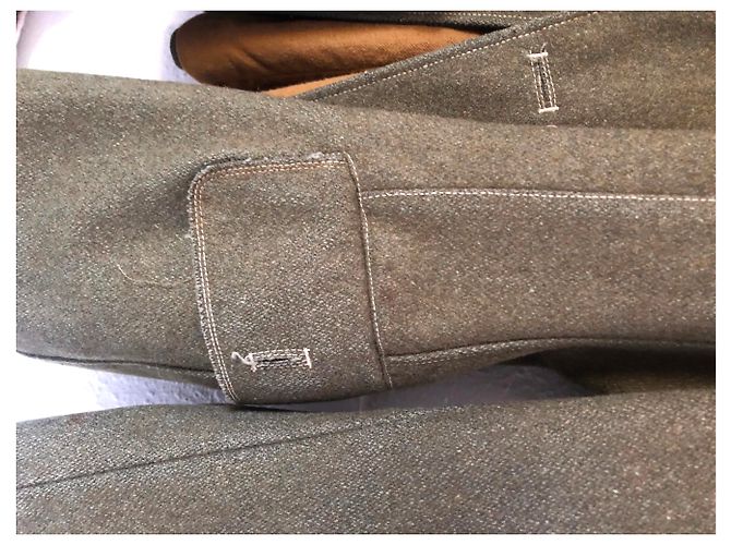 Jean Paul Gaultier Cold wool fitted military jacket Dark green - view 13
