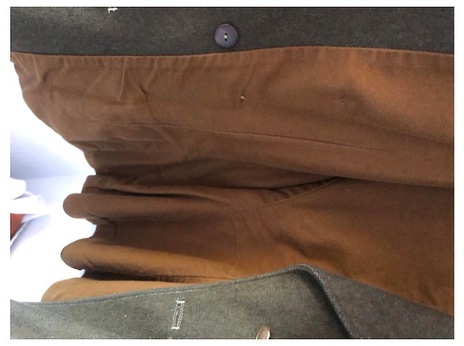 Jean Paul Gaultier Cold wool fitted military jacket Dark green - view 9