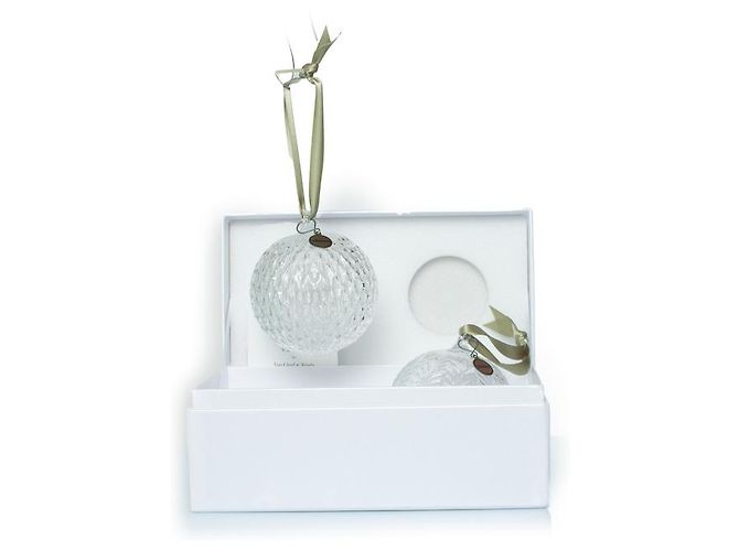 VENINI pour van Cleef & Arpels, ensemble d'ornements en cristal Blanc - vue 3