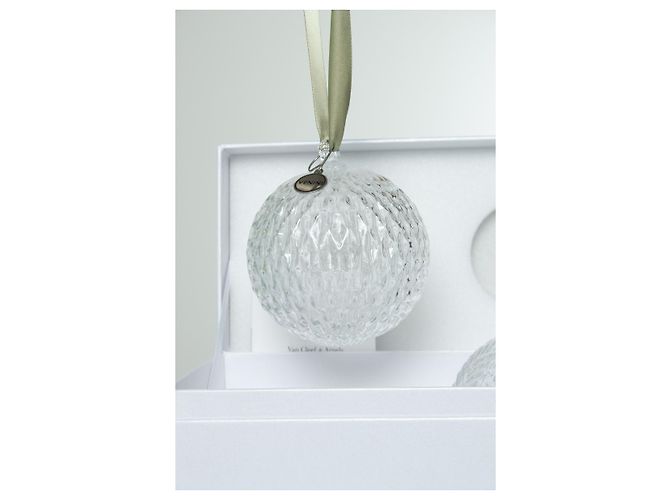VENINI pour van Cleef & Arpels, ensemble d'ornements en cristal Blanc - vue 5