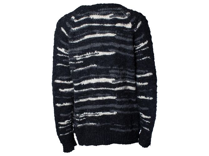 IRO, gestrickte Omeva-Cardigan mit Reißverschluss Grau - Ansicht 3