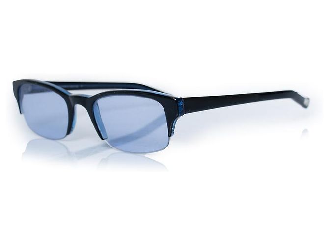 Dolce & Gabbana, Occhiali da sole vintage blu - vista 2