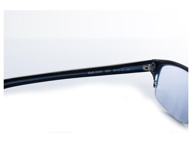 Dolce & Gabbana, Occhiali da sole vintage blu - vista 7