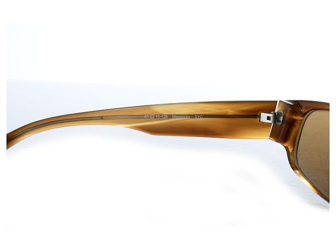 Gafas de sol Mavericks en marrón de Oliver Peoples Castaño - vista 7