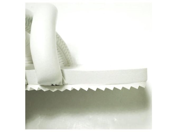 Autre Marque YUME YUME TYRE SLIDE PELLE BIO Sandali Bianco - vista 9