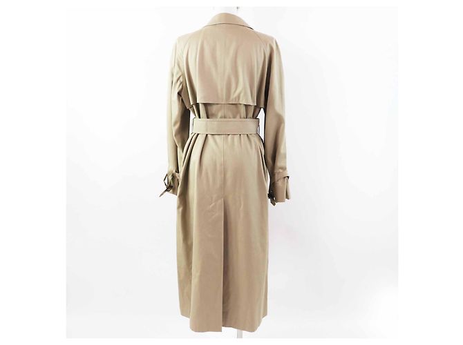 Autre Marque Abrigo de algodón con patrón de cuadros en la parte posterior Aquascutum Beige - vista 4