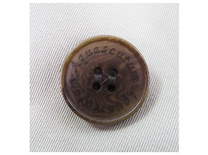 Autre Marque Abrigo de algodón con patrón de cuadros en la parte posterior Aquascutum Beige - vista 7