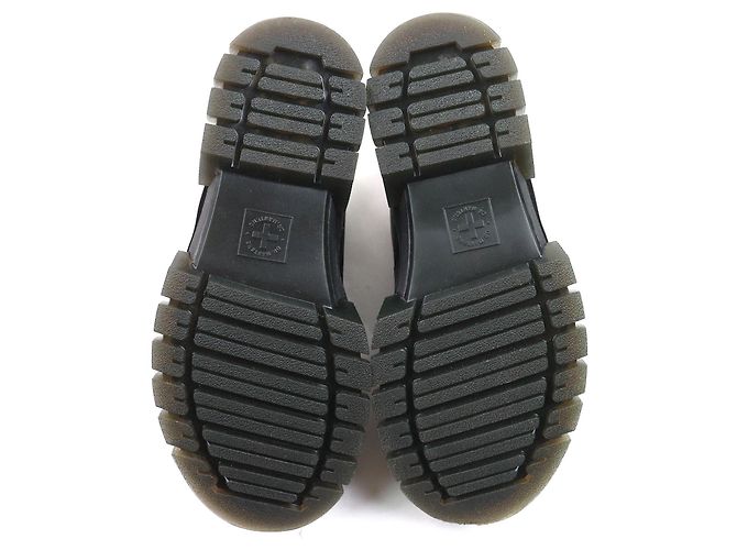 Autre Marque Dr.Martens RIKARD Polierte Glattlederstiefel Schwarz - Ansicht 8