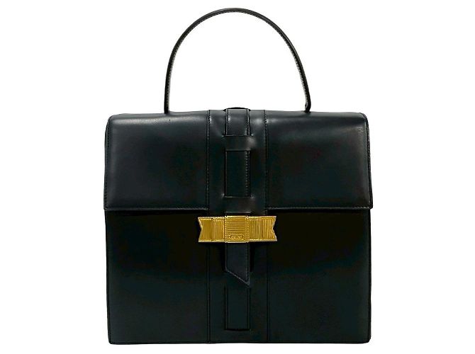 Céline Borsa in pelle di vitello Celine Nero - vista 2