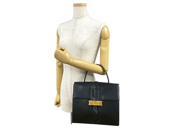 Céline Borsa in pelle di vitello Celine Nero - vista 3