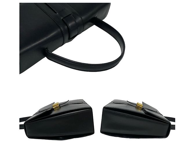 Céline Borsa in pelle di vitello Celine Nero - vista 6