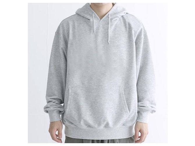 Autre Marque DAIWA PIER39 TECH SWEAT HOODIE aus Polyester Grau - Ansicht 3