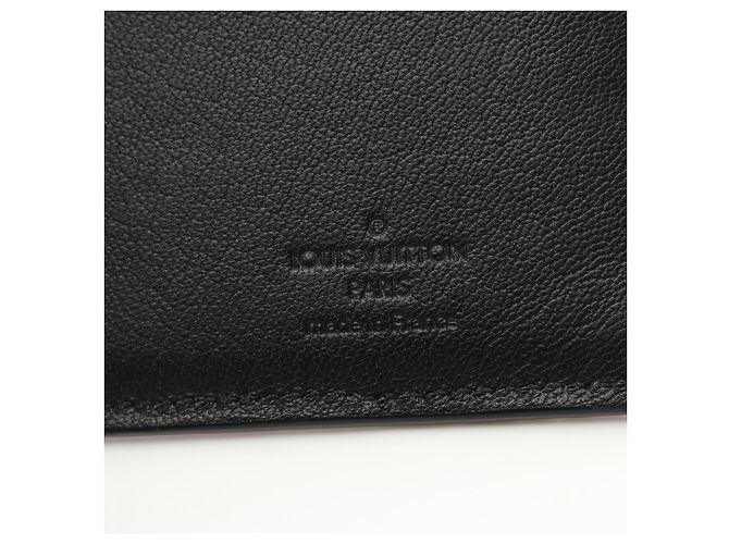 Cartera Brazza de Cocodrilo Louis Vuitton Negro Gris - vista 4