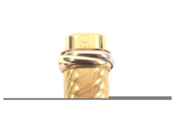 Stylo à bille Cartier Trinity Double C motif vague Doré - vue 6