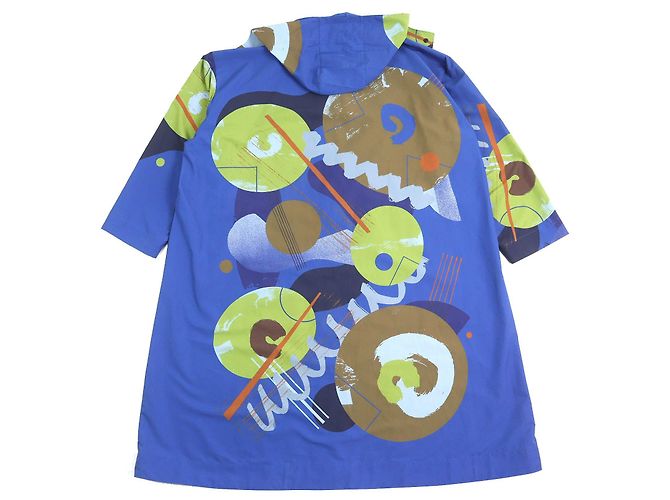 Homme Plissé Issey Miyake Abrigo de Poliéster Azul - vista 2