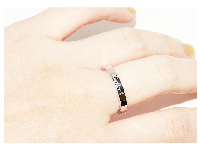 Cartier Lanieres Au750 Weißgoldring Größe 53 Silber - Ansicht 5