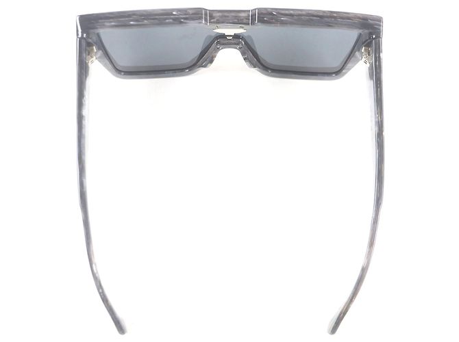 Louis Vuitton Cyclone Marble Pattern Sunglasses Blue - view 6
