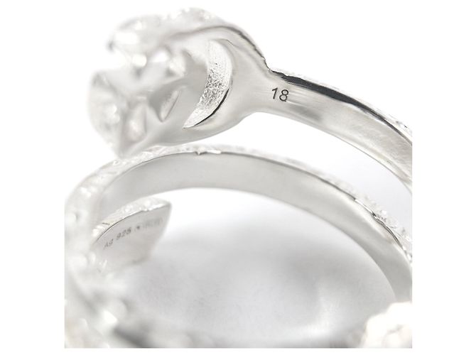 Gucci Double G Schlüsselmotiv AG925 Ring Silber - Ansicht 6