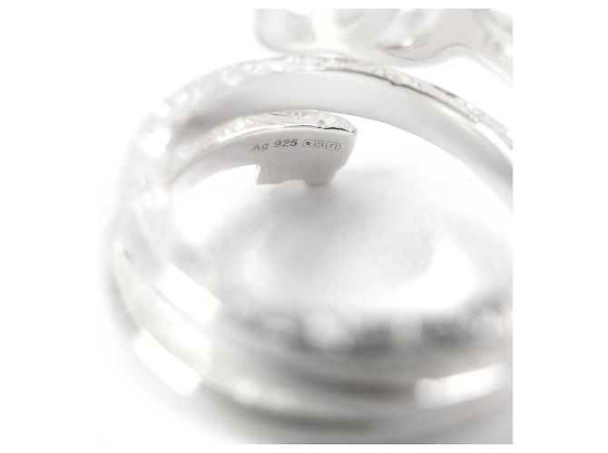 Gucci Double G Schlüsselmotiv AG925 Ring Silber - Ansicht 7