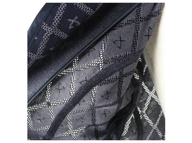Autre Marque Chaqueta de punto de seda y rayón con logo de LEONARD FASHION Azul Azul marino - vista 5