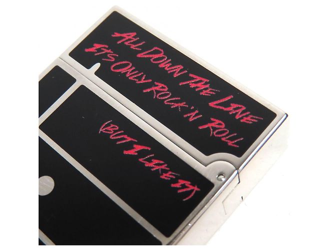Autre Marque Dupont Line 2 The Rolling Stones Prestige Limited Lighter Black - view 8