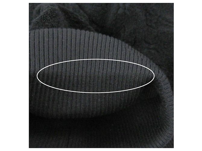 Monogram Baumwoll-Nylon Hoodie 1ABJ63 von Louis Vuitton Schwarz - Ansicht 11