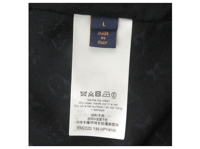 Monogram Baumwoll-Nylon Hoodie 1ABJ63 von Louis Vuitton Schwarz - Ansicht 8