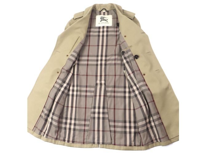 Gabardina Burberry Londres de Poliéster y Algodón Beige - vista 4