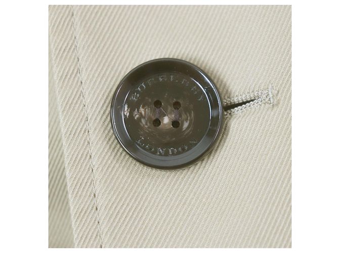 Gabardina Burberry Londres de Poliéster y Algodón Beige - vista 6