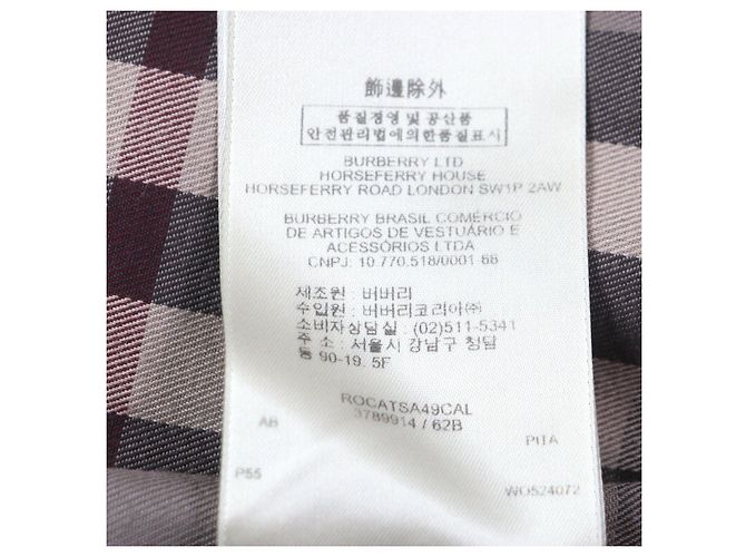 Gabardina Burberry Londres de Poliéster y Algodón Beige - vista 9