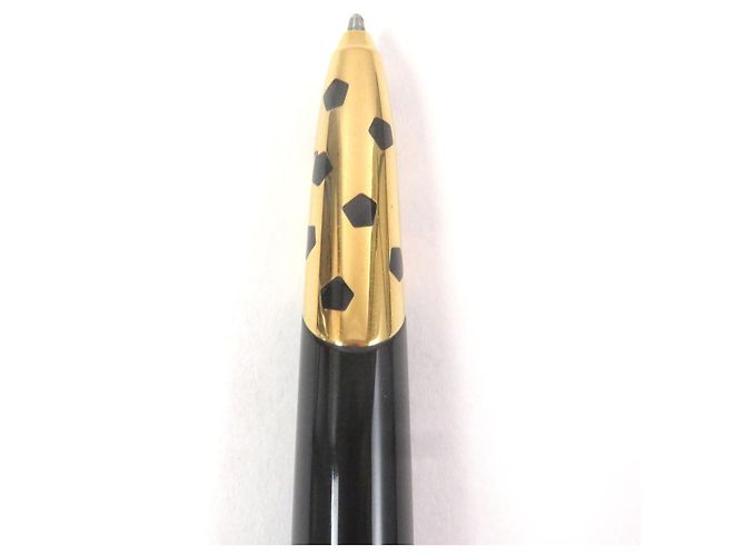 Stylo à bille Trinity Twist PANTHERE de Cartier Doré - vue 5