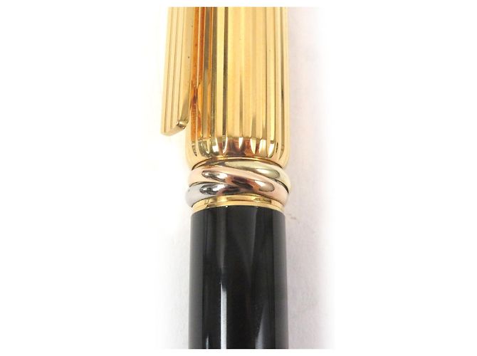 Stylo à bille Trinity Twist PANTHERE de Cartier Doré - vue 6