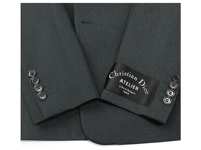 Chaqueta Dior Atelier 100% Lana Verde Verde oliva - vista 12