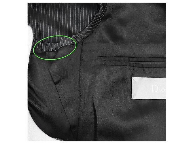 Chaqueta Dior Atelier 100% Lana Verde Verde oliva - vista 6