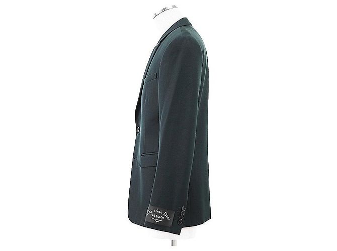 Chaqueta Dior Atelier 100% Lana Verde Verde oliva - vista 9
