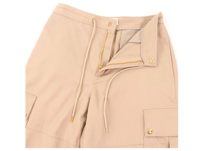 Céline Celine Triomphe Hochbundhose Beige - Ansicht 4