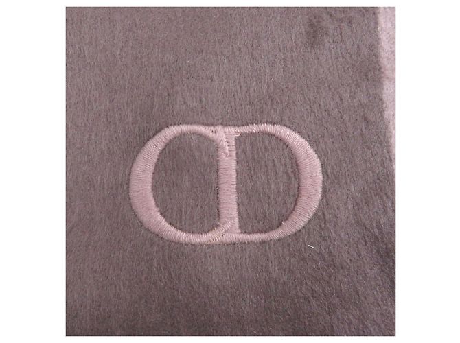 Foulard in seta con ricamo logo CD di Dior Porpora - vista 6