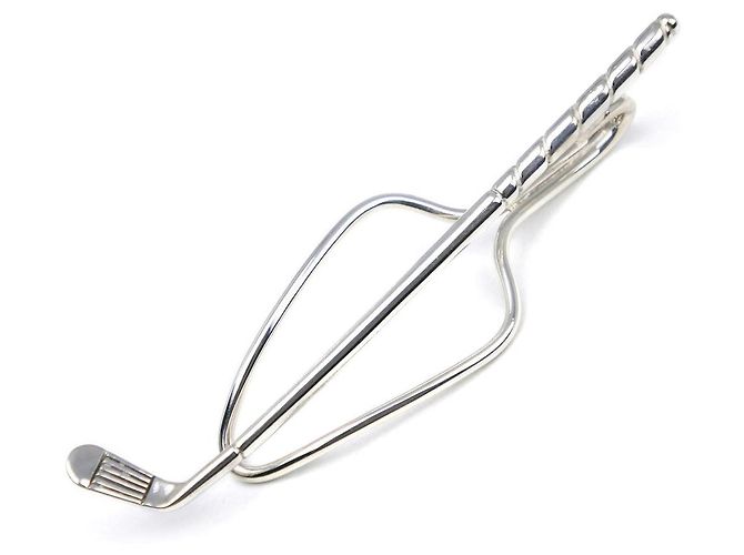 Tiffany & Co Fermaglio per cravatta in argento sterling Tiffany Putter - vista 2