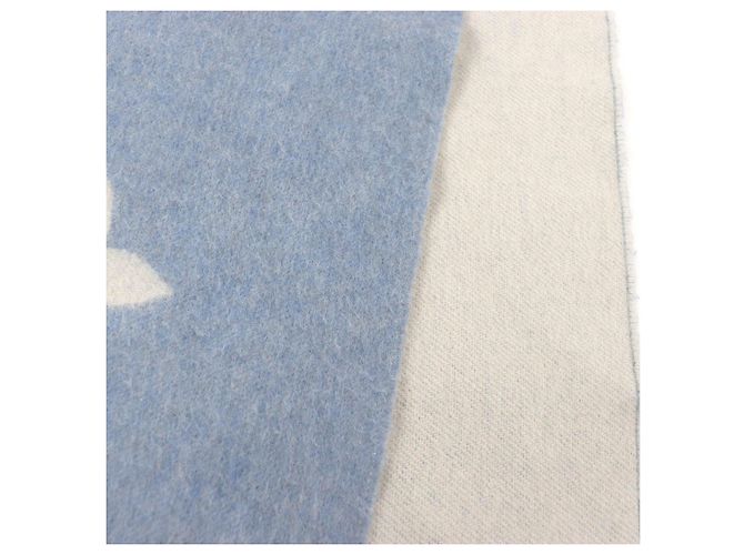 Sciarpa in cashmere Escalp Reykjavik di Louis Vuitton Blu Blu chiaro - vista 5