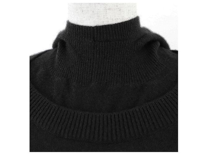 Chanel P71567 Maglieria in Cashmere Nero - vista 12