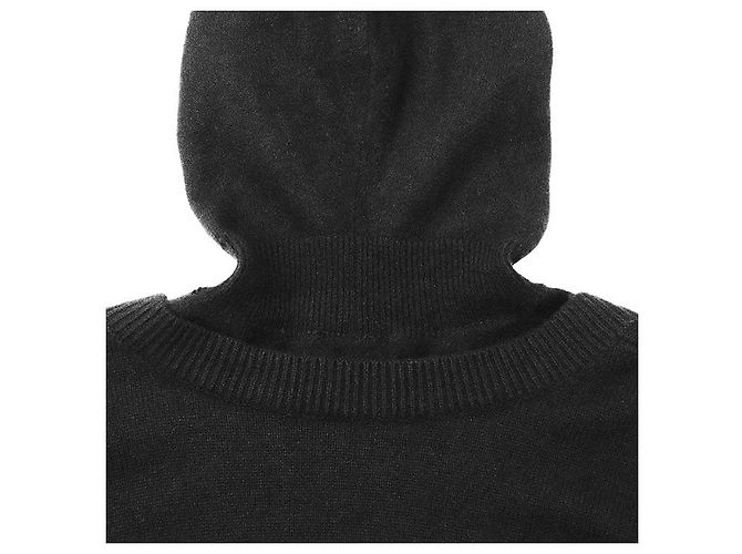 Chanel P71567 Maglieria in Cashmere Nero - vista 16