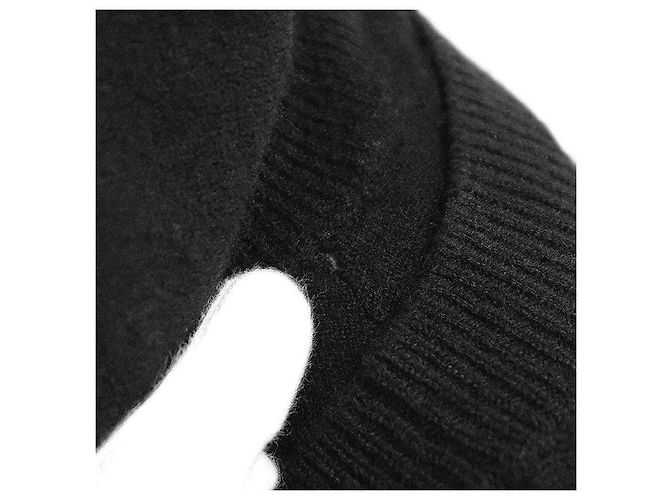 Chanel P71567 Maglieria in Cashmere Nero - vista 4
