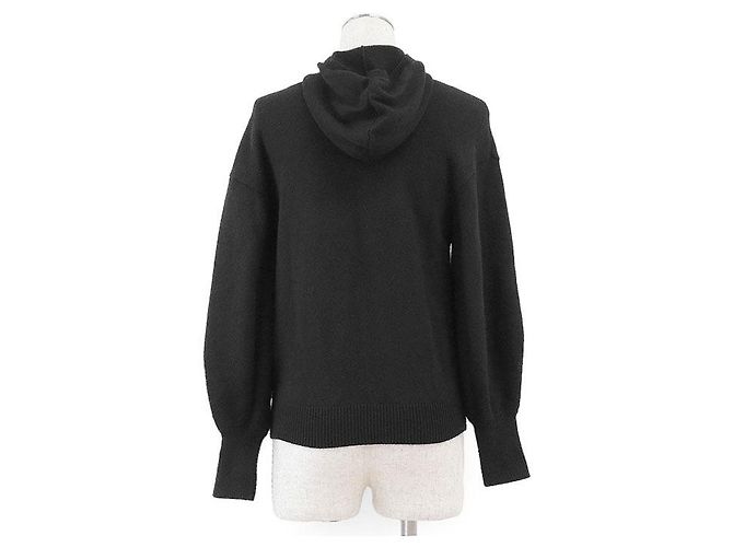 Chanel P71567 Maglieria in Cashmere Nero - vista 8