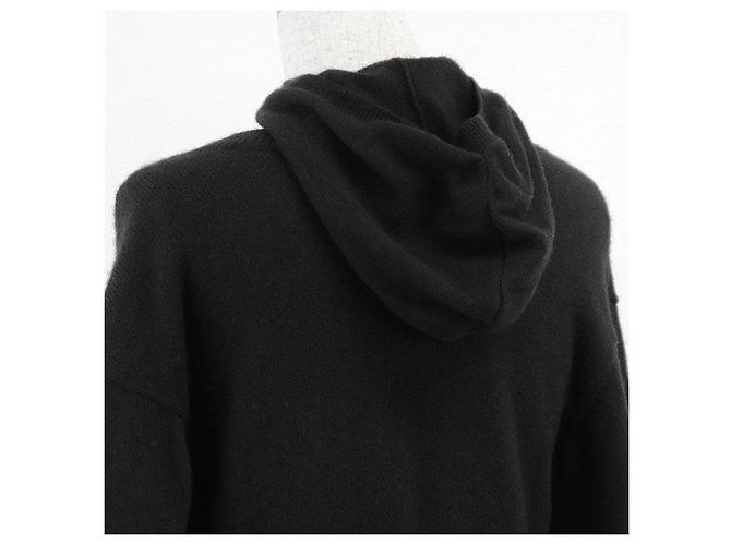 Chanel P71567 Maglieria in Cashmere Nero - vista 9