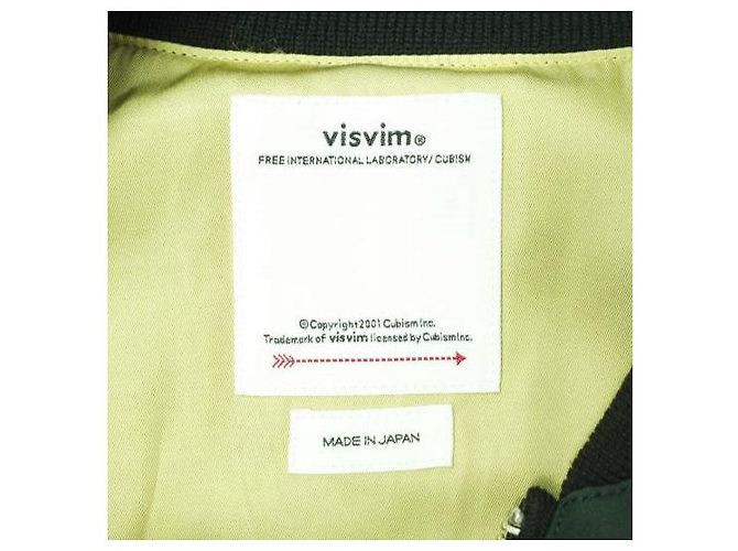 chaqueta de lana y seda HACKETT SWING TOP visvim Verde - vista 10