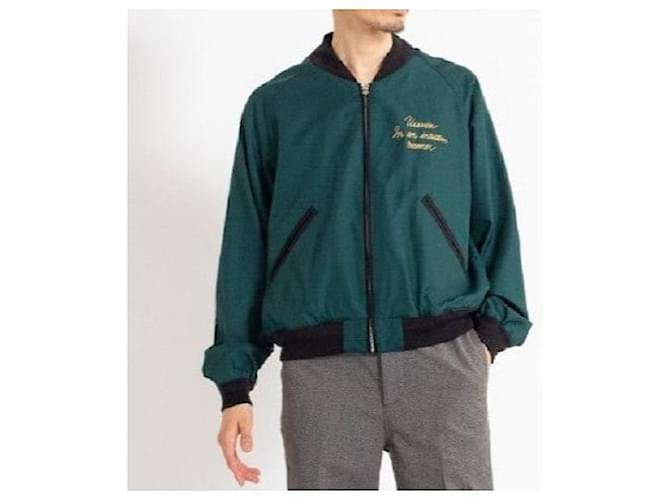 chaqueta de lana y seda HACKETT SWING TOP visvim Verde - vista 3