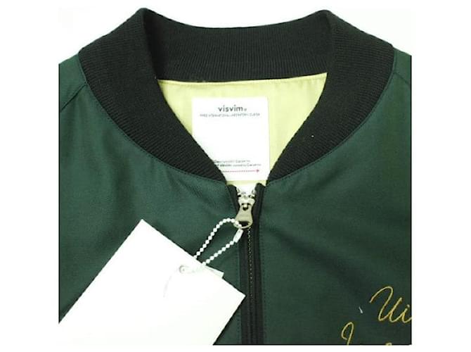chaqueta de lana y seda HACKETT SWING TOP visvim Verde - vista 6