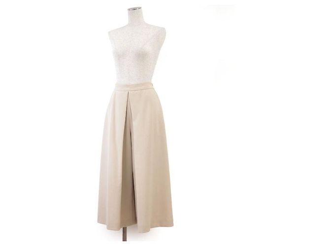 Autre Marque Polyesterweite Hose FOXEY NEW YORK 38163 Beige - Ansicht 2