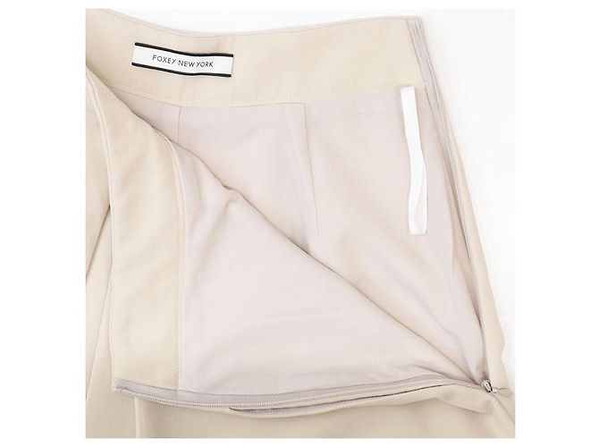Autre Marque Polyesterweite Hose FOXEY NEW YORK 38163 Beige - Ansicht 7