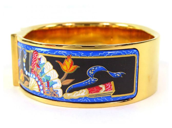 Hermès Cloisonné Emaille-Armband Mehrfarben - Ansicht 3